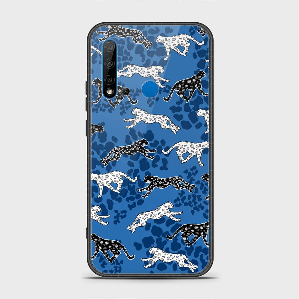 Huawi P20 Lite 2019 Cover - Hustle Series - HQ Ultra Shine Premium Infinity Glass Soft Silicon Borders Case