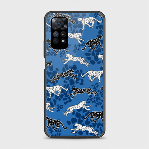 Xiaomi Redmi Note 11S Cover - Hustle Series - HQ Ultra Shine Premium Infinity Glass Soft Silicon Borders Case