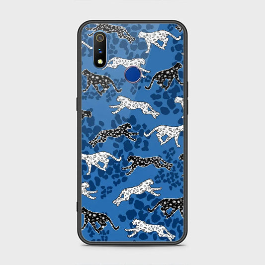 Realme 3i Cover - Hustle Series - HQ Ultra Shine Premium Infinity Glass Soft Silicon Borders Case