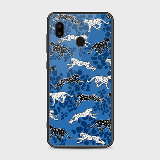 Samsung Galaxy A20 Cover - Hustle Series - HQ Ultra Shine Premium Infinity Glass Soft Silicon Borders Case