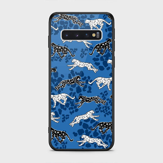 Samsung Galaxy S10 Cover - Hustle Series - HQ Ultra Shine Premium Infinity Glass Soft Silicon Borders Case