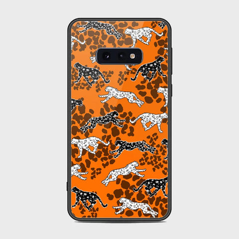 Samsung Galaxy S10e Cover - Hustle Series - HQ Ultra Shine Premium Infinity Glass Soft Silicon Borders Case