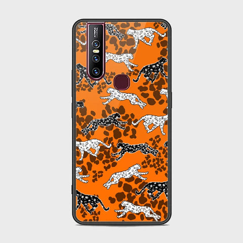 Vivo V15 Cover - Hustle Series - HQ Ultra Shine Premium Infinity Glass Soft Silicon Borders Case