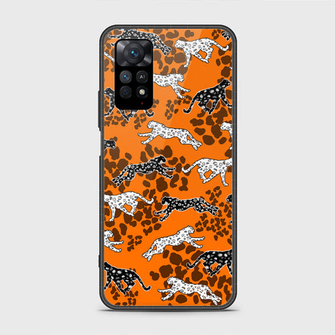 Xiaomi Redmi Note 11S Cover - Hustle Series - HQ Ultra Shine Premium Infinity Glass Soft Silicon Borders Case