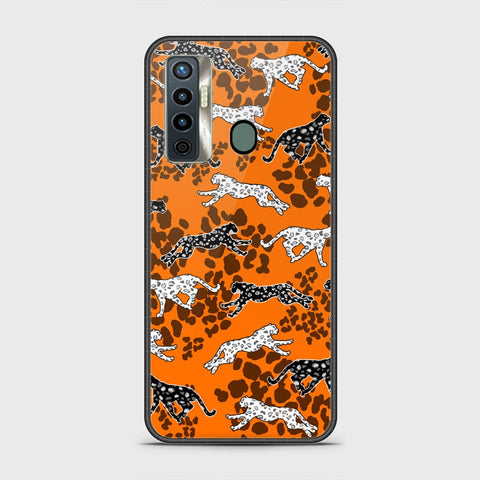 Tecno Camon 17 Cover - Hustle Series - HQ Ultra Shine Premium Infinity Glass Soft Silicon Borders Case