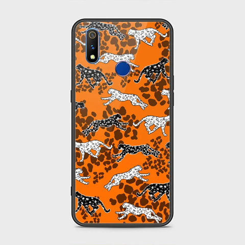 Realme 3i Cover - Hustle Series - HQ Ultra Shine Premium Infinity Glass Soft Silicon Borders Case