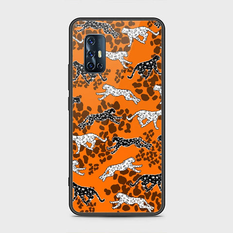 Vivo V17 Cover - Hustle Series - HQ Ultra Shine Premium Infinity Glass Soft Silicon Borders Case