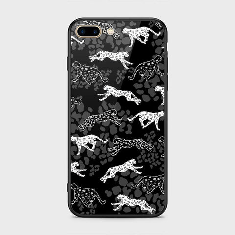 iPhone 8 Plus / 7 Plus Cover - Hustle Series - HQ Ultra Shine Premium Infinity Glass Soft Silicon Borders Case
