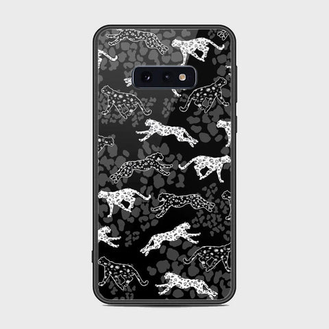 Samsung Galaxy S10e Cover - Hustle Series - HQ Ultra Shine Premium Infinity Glass Soft Silicon Borders Case