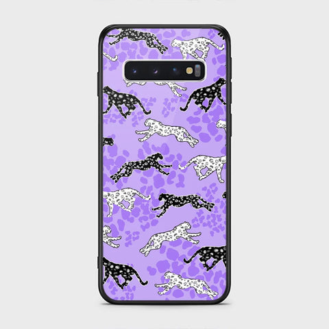 Samsung Galaxy S10 Cover - Hustle Series - HQ Ultra Shine Premium Infinity Glass Soft Silicon Borders Case