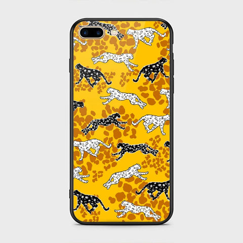 iPhone 8 Plus / 7 Plus Cover - Hustle Series - HQ Ultra Shine Premium Infinity Glass Soft Silicon Borders Case