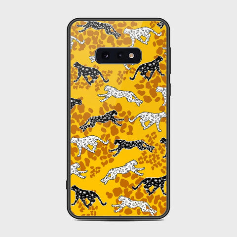 Samsung Galaxy S10e Cover - Hustle Series - HQ Ultra Shine Premium Infinity Glass Soft Silicon Borders Case