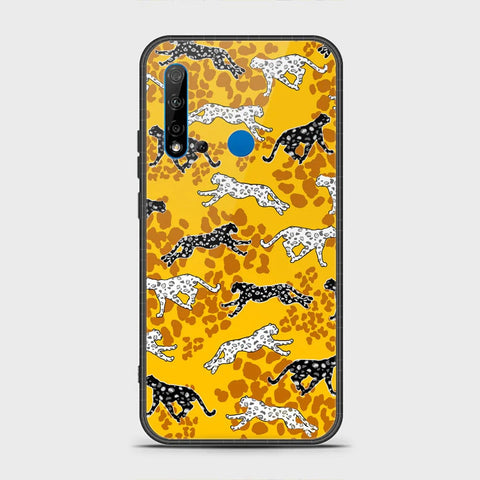Huawi P20 Lite 2019 Cover - Hustle Series - HQ Ultra Shine Premium Infinity Glass Soft Silicon Borders Case