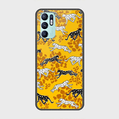 Oppo Reno 6 Cover - Hustle Series - HQ Ultra Shine Premium Infinity Glass Soft Silicon Borders Case