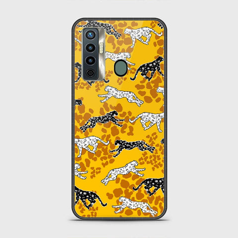 Tecno Camon 17 Cover - Hustle Series - HQ Ultra Shine Premium Infinity Glass Soft Silicon Borders Case