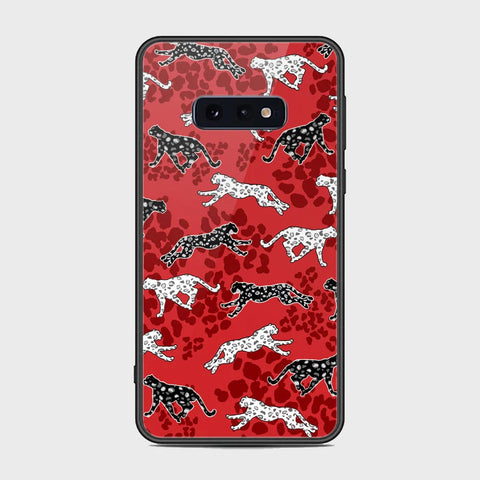 Samsung Galaxy S10e Cover - Hustle Series - HQ Ultra Shine Premium Infinity Glass Soft Silicon Borders Case