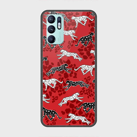 Oppo Reno 6 Cover - Hustle Series - HQ Ultra Shine Premium Infinity Glass Soft Silicon Borders Case