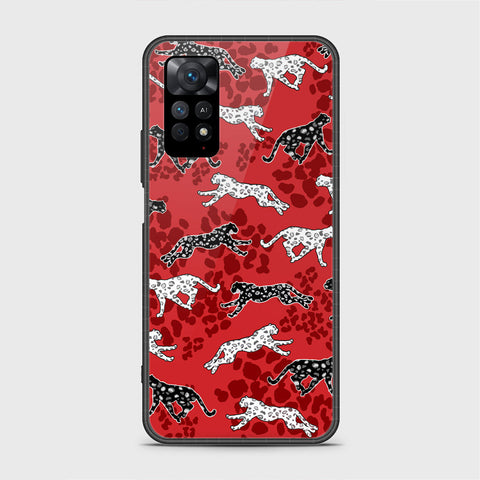 Xiaomi Redmi Note 11S Cover - Hustle Series - HQ Ultra Shine Premium Infinity Glass Soft Silicon Borders Case