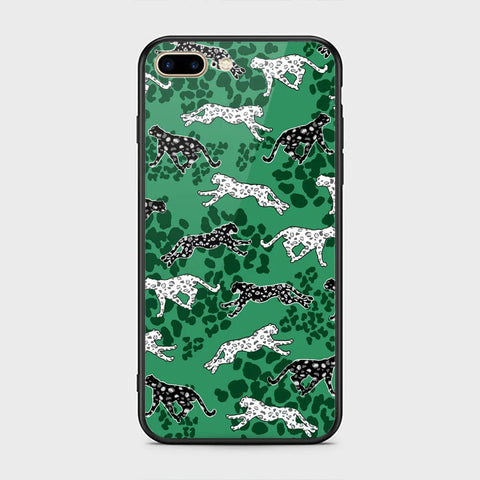 iPhone 8 Plus / 7 Plus Cover - Hustle Series - HQ Ultra Shine Premium Infinity Glass Soft Silicon Borders Case