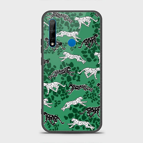 Huawi P20 Lite 2019 Cover - Hustle Series - HQ Ultra Shine Premium Infinity Glass Soft Silicon Borders Case