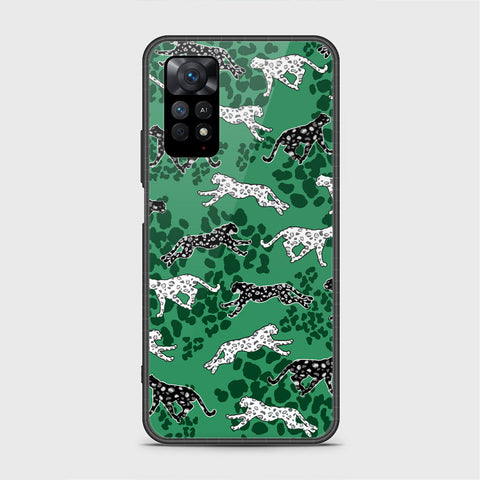 Xiaomi Redmi Note 11S Cover - Hustle Series - HQ Ultra Shine Premium Infinity Glass Soft Silicon Borders Case