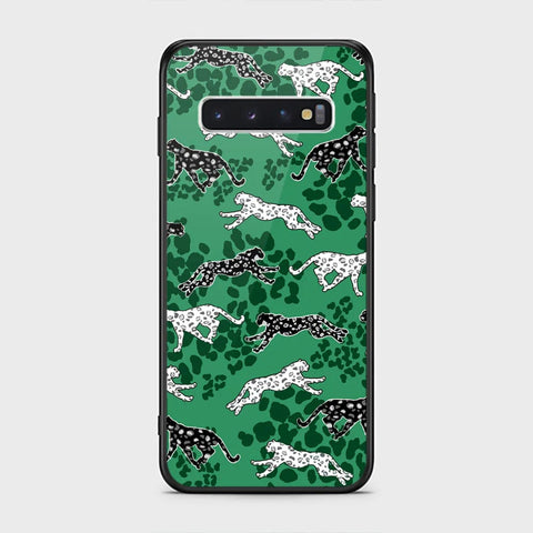 Samsung Galaxy S10 Cover - Hustle Series - HQ Ultra Shine Premium Infinity Glass Soft Silicon Borders Case