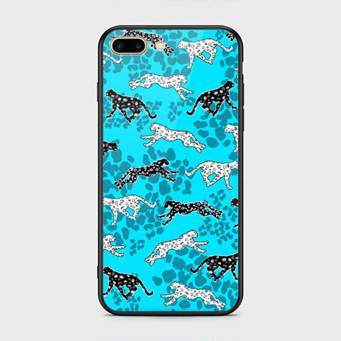 iPhone 8 Plus / 7 Plus Cover - Hustle Series - HQ Ultra Shine Premium Infinity Glass Soft Silicon Borders Case