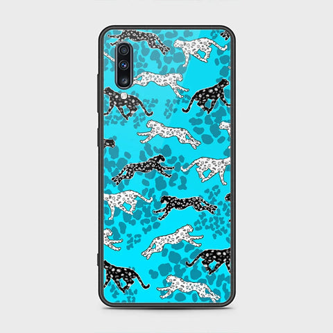 Samsung Galaxy A70s Cover - Hustle Series - HQ Ultra Shine Premium Infinity Glass Soft Silicon Borders Case