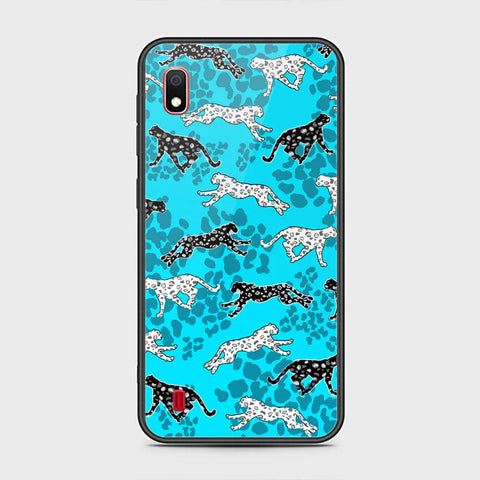 Samsung Galaxy A10 Cover - Hustle Series - HQ Ultra Shine Premium Infinity Glass Soft Silicon Borders Case