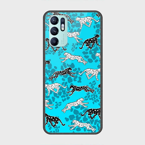 Oppo Reno 6 Cover - Hustle Series - HQ Ultra Shine Premium Infinity Glass Soft Silicon Borders Case