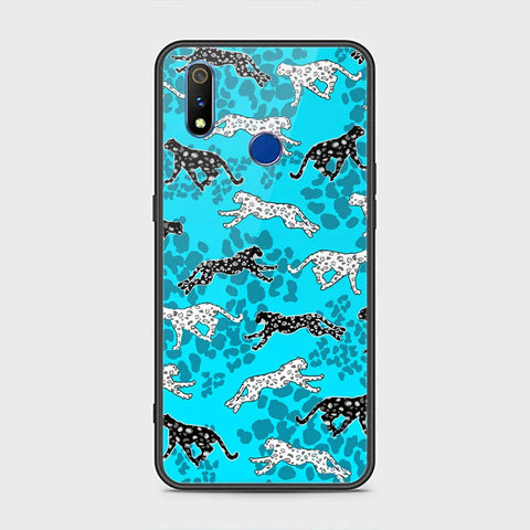 Realme 3i Cover - Hustle Series - HQ Ultra Shine Premium Infinity Glass Soft Silicon Borders Case