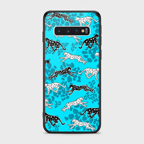 Samsung Galaxy S10 Cover - Hustle Series - HQ Ultra Shine Premium Infinity Glass Soft Silicon Borders Case