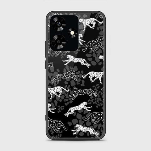 Infinix Hot 30 Cover- Hustle Series - HQ Ultra Shine Premium Infinity Glass Soft Silicon Borders Case
