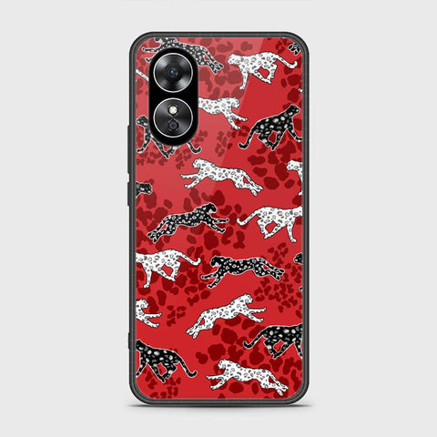 Oppo A17k Cover- Hustle Series - HQ Ultra Shine Premium Infinity Glass Soft Silicon Borders Case