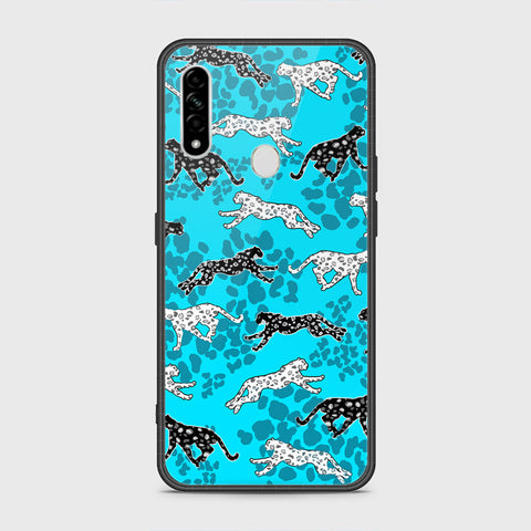 Oppo A8 Cover- Hustle Series - HQ Ultra Shine Premium Infinity Glass Soft Silicon Borders Case
