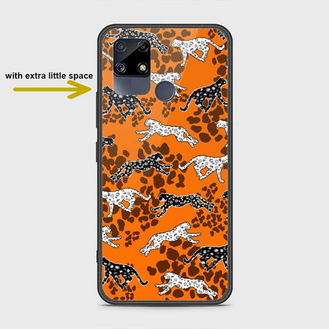 Realme Narzo 30A Cover- Hustle Series - HQ Ultra Shine Premium Infinity Glass Soft Silicon Borders Case