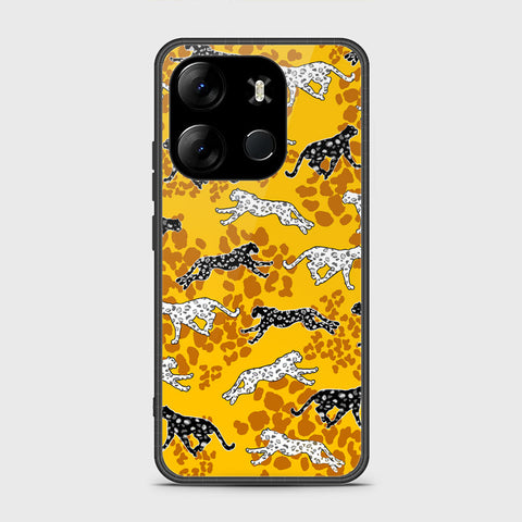 Tecno Pop 7 Pro Cover- Hustle Series - HQ Ultra Shine Premium Infinity Glass Soft Silicon Borders Case