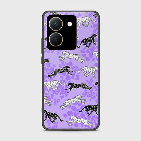 Vivo Y27s Cover- Hustle Series - HQ Ultra Shine Premium Infinity Glass Soft Silicon Borders Case
