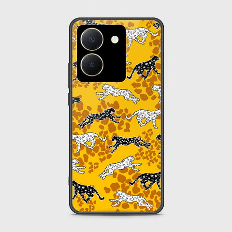 Vivo Y27s Cover- Hustle Series - HQ Ultra Shine Premium Infinity Glass Soft Silicon Borders Case