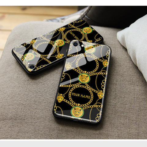 Xiaomi Redmi 13C Cover- Gold Series - HQ Ultra Shine Premium Infinity Glass Soft Silicon Borders Case