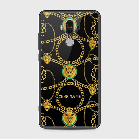 Huawei Mate 9 Cover - Gold Series - HQ Ultra Shine Premium Infinity Glass Soft Silicon Borders Case