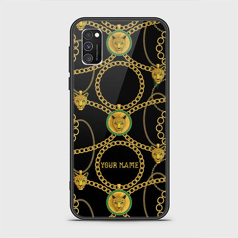 Samsung Galaxy A02s Cover - Gold Series - HQ Ultra Shine Premium Infinity Glass Soft Silicon Borders Case
