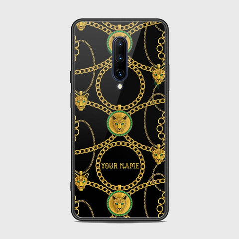 OnePlus 7 Pro Cover - Gold Series - HQ Ultra Shine Premium Infinity Glass Soft Silicon Borders Case