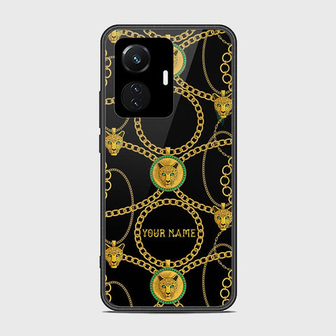Vivo Y55 4G Cover - Gold Series - HQ Ultra Shine Premium Infinity Glass Soft Silicon Borders Case