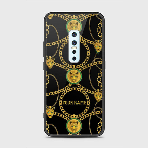 Vivo V17 Pro Cover - Gold Series - HQ Ultra Shine Premium Infinity Glass Soft Silicon Borders Case