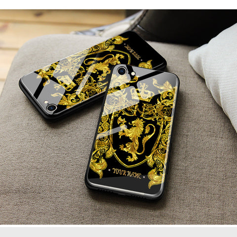 Tecno Pop 7 Pro Cover- Gold Series - HQ Ultra Shine Premium Infinity Glass Soft Silicon Borders Case