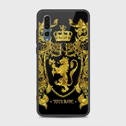 Huawei P20 Pro Cover - Gold Series - HQ Ultra Shine Premium Infinity Glass Soft Silicon Borders Case