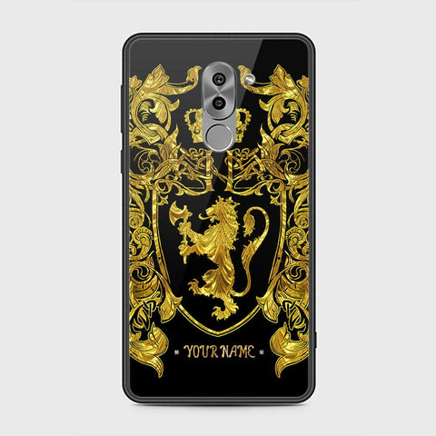 Huawei Honor 6X Cover - Gold Series - HQ Ultra Shine Premium Infinity Glass Soft Silicon Borders Case