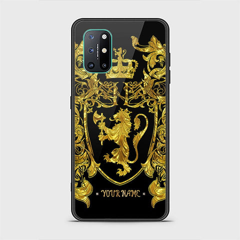 OnePlus 8T Cover - Gold Series - HQ Ultra Shine Premium Infinity Glass Soft Silicon Borders Case