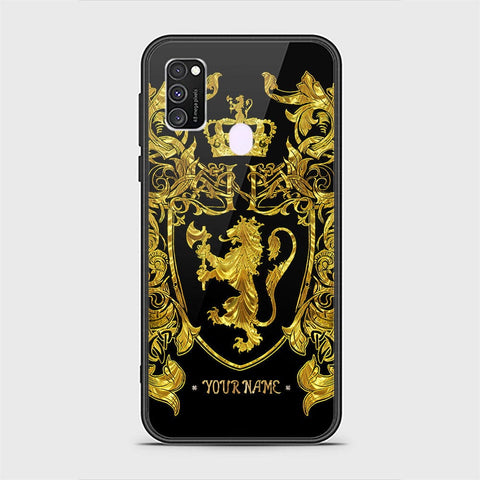 Samsung Galaxy M30s Cover - Gold Series - HQ Ultra Shine Premium Infinity Glass Soft Silicon Borders Case